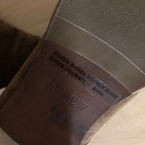 J. Crew Ryder Suede a Buckle Boots - Picture 8 of 12